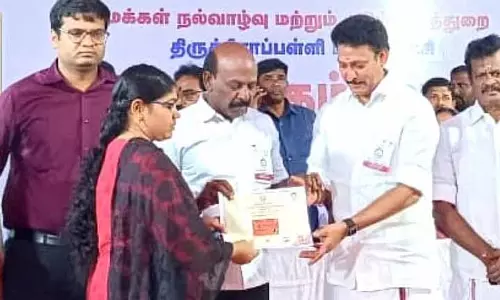 TIRUCHY: स्वास्थ्य विभाग के लिए 360 करोड़ रुपये की नई सुविधाएं जल्द ही शुरू होंगी TIRUCHY: स्वास्थ्य विभाग के लिए 360 करोड़ रुपये की नई सुविधाएं जल्द ही शुरू होंगी