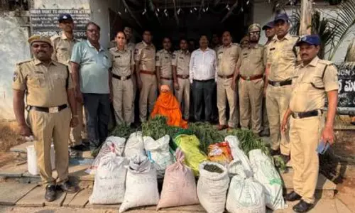 Telangana: संगारेड्डी में गांजा उगाने के आरोप में ‘बाबा’ गिरफ्तार Telangana: संगारेड्डी में गांजा उगाने के आरोप में ‘बाबा’ गिरफ्तार