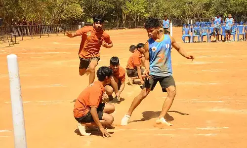 Tumkur में नेशनल खो-खो: कर्नाटक टीम की अच्छी शुरुआत Tumkur में नेशनल खो-खो: कर्नाटक टीम की अच्छी शुरुआत