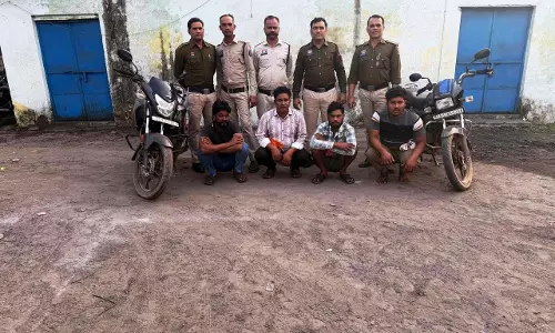 पेट्रोल पंप के कर्मचारियों पर हमला करने वाले चार आरोपी गिरफ्तार