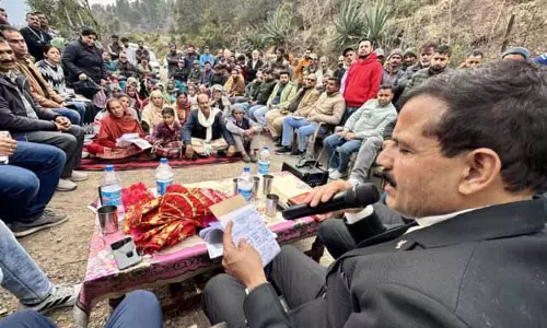 Mankotia ने समरोली में जनता दरबार लगाया