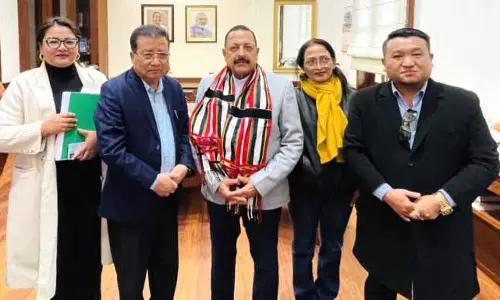 मिजोरम के प्रतिनिधिमंडल ने Dr. Jitendra से मुलाकात की, राज्य से जुड़े मुद्दों पर चर्चा की