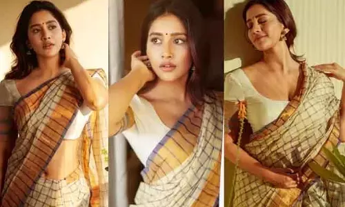 Nabha Natesh ने लेटेस्ट फोटोशूट में ट्रेडिशनल और मॉडर्न एलिगेंस दिखाया Nabha Natesh ने लेटेस्ट फोटोशूट में ट्रेडिशनल और मॉडर्न एलिगेंस दिखाया