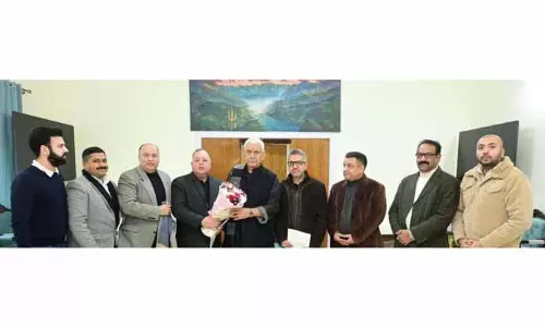विभिन्न प्रतिनिधिमंडलों ने LG Manoj Sinha से मुलाकात की