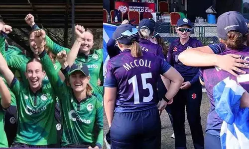 महिला T20 World Cup के लिए टीमें फाइनल: स्कॉटलैंड और आयरलैंड क्वालीफाई कर गए महिला T20 World Cup के लिए टीमें फाइनल: स्कॉटलैंड और आयरलैंड क्वालीफाई कर गए