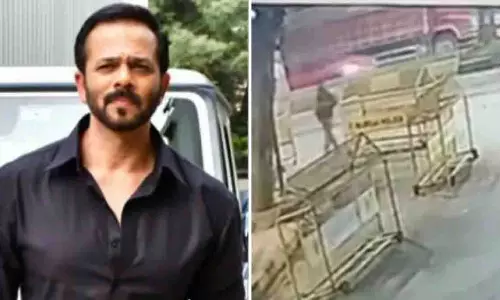 मुंबई के जुहू में रोहित शेट्टी के घर पर हुई फायरिंग का CCTV फुटेज सामने आया मुंबई के जुहू में रोहित शेट्टी के घर पर हुई फायरिंग का CCTV फुटेज सामने आया