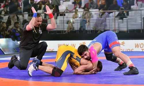 Pro Wrestling League: फाइनल में दिल्ली दंगल वॉरियर्स का मुकाबला हरियाणा थंडर्स से होगा Pro Wrestling League: फाइनल में दिल्ली दंगल वॉरियर्स का मुकाबला हरियाणा थंडर्स से होगा