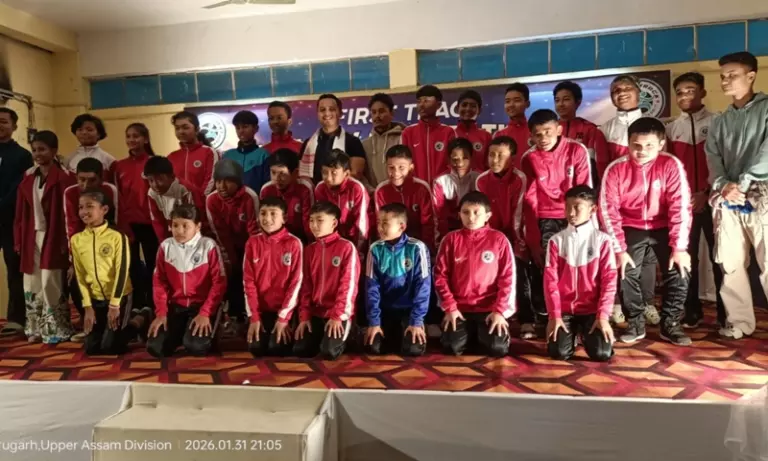 Dibrugarh की पहली ट्रैक एथलेटिक्स एकेडमी ने मनाया वार्षिक दिवस Dibrugarh की पहली ट्रैक एथलेटिक्स एकेडमी ने मनाया वार्षिक दिवस