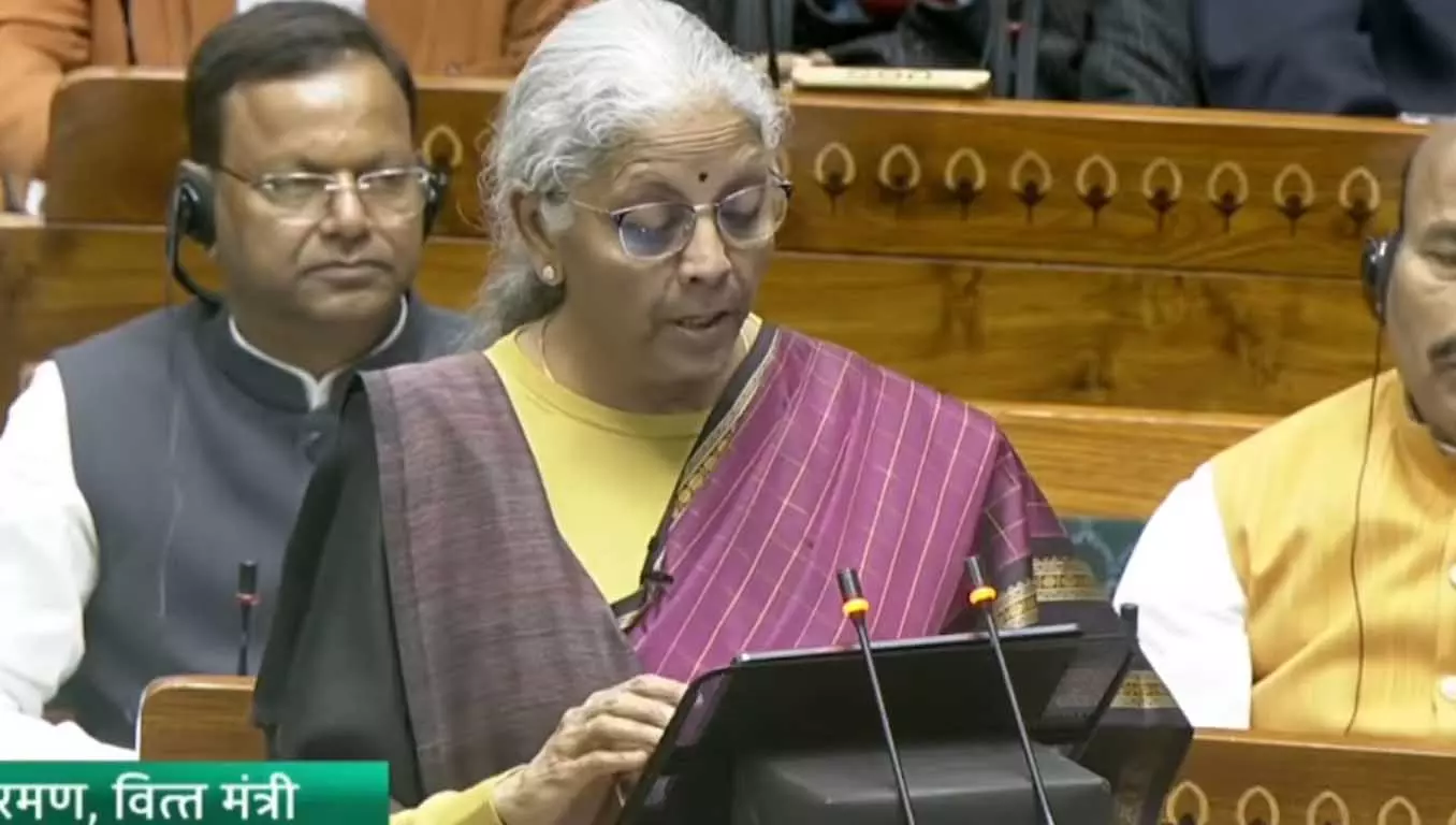 Budget 2026: निर्मला सीतारमण का बजट भाषण शुरू, jantaserishta.com पर देखें LIVE Budget 2026: निर्मला सीतारमण का बजट भाषण शुरू, jantaserishta.com पर देखें LIVE