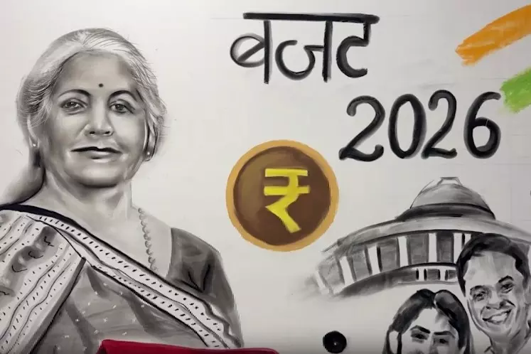 Budget 2026: यूपी के कलाकार ने निर्मला सीतारमण की भव्य प्रतिमा बनाई Budget 2026: यूपी के कलाकार ने निर्मला सीतारमण की भव्य प्रतिमा बनाई