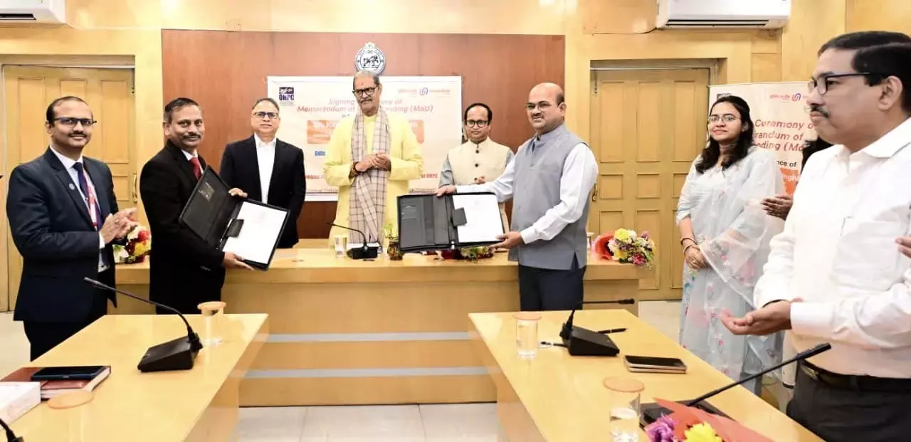 OHPC, यूनियन बैंक ऑफ इंडिया ने कस्टमाइज्ड सैलरी अकाउंट के लिए MoU पर साइन किए OHPC, यूनियन बैंक ऑफ इंडिया ने कस्टमाइज्ड सैलरी अकाउंट के लिए MoU पर साइन किए