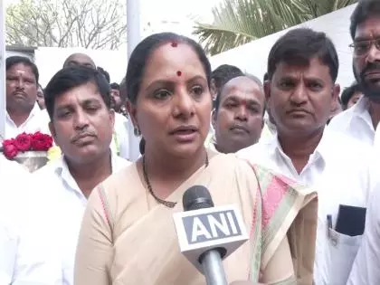NIMS में एक्साइज कांस्टेबल की मौत पर के कविता ने जताया शोक NIMS में एक्साइज कांस्टेबल की मौत पर के कविता ने जताया शोक