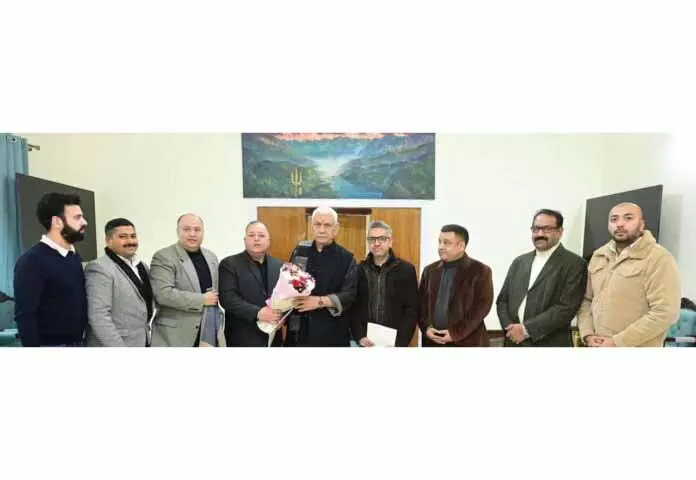 विभिन्न प्रतिनिधिमंडलों ने LG Manoj Sinha से मुलाकात की विभिन्न प्रतिनिधिमंडलों ने LG Manoj Sinha से मुलाकात की
