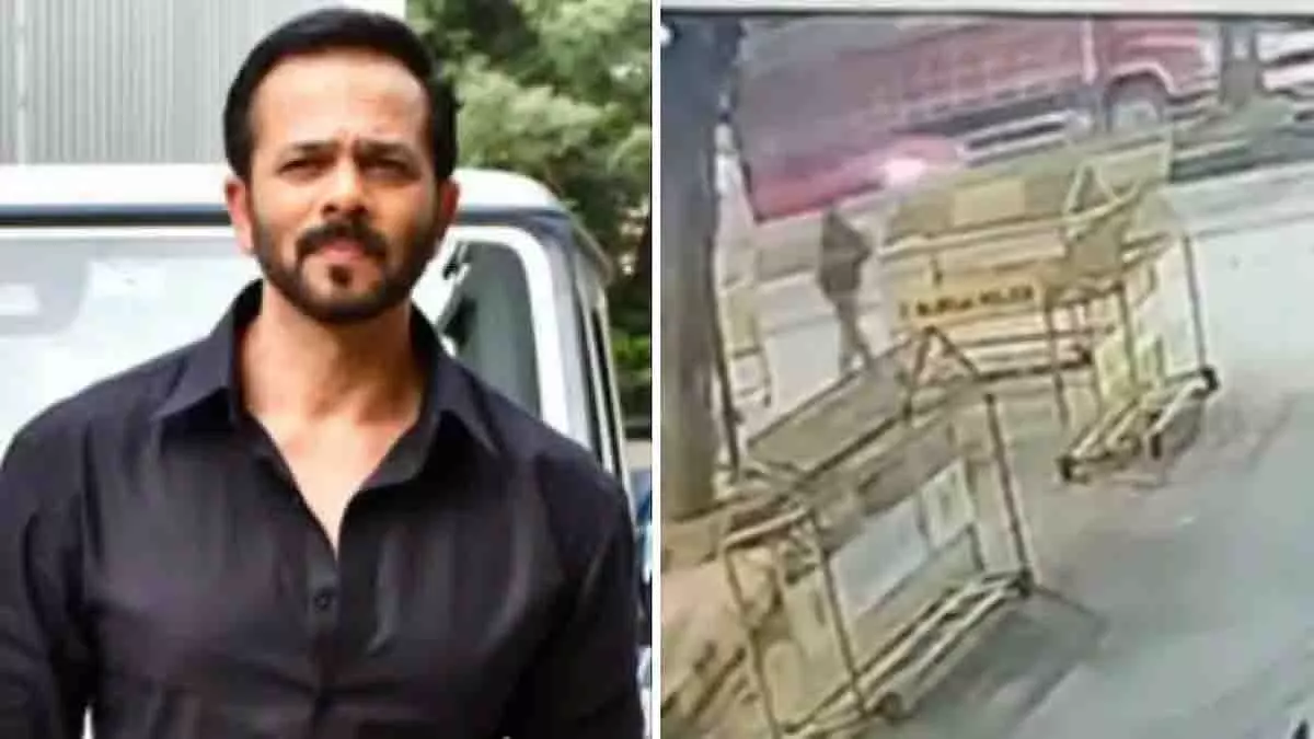 मुंबई के जुहू में रोहित शेट्टी के घर पर हुई फायरिंग का CCTV फुटेज सामने आया मुंबई के जुहू में रोहित शेट्टी के घर पर हुई फायरिंग का CCTV फुटेज सामने आया
