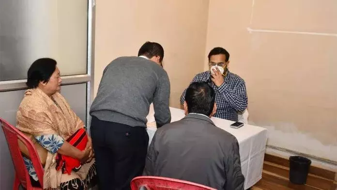 Nagaland: दीमापुर में फ्री हेल्थ कैंप लगाया गया