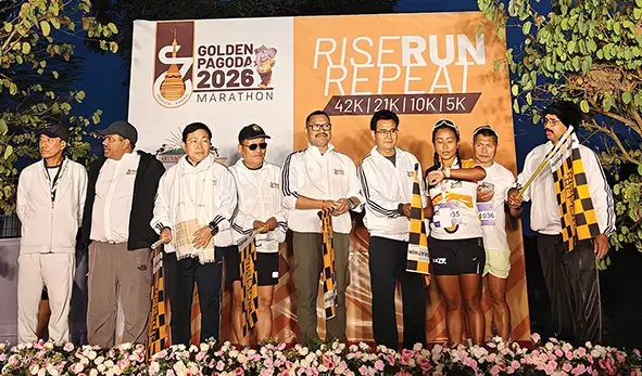 Arunachal: केन्याई, इथियोपियाई धावकों ने दूसरी गोल्डन पगोडा मैराथन जीती