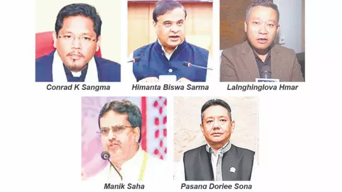 Northeast  के मुख्यमंत्रियों और मंत्रियों ने केंद्रीय बजट को दूरदर्शी बताया