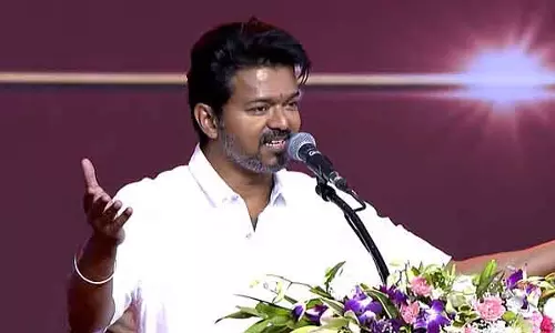 हम गद्दी पर कब्ज़ा करने का लोकतांत्रिक लक्ष्य पक्के तौर पर हासिल करेंगे: Vijay हम गद्दी पर कब्ज़ा करने का लोकतांत्रिक लक्ष्य पक्के तौर पर हासिल करेंगे: Vijay