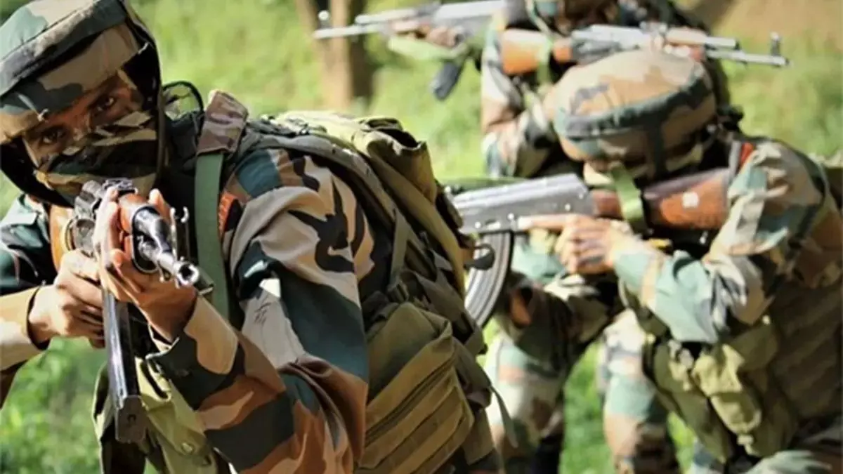 J&K: रामनगर में संदिग्ध आतंकवादी गतिविधि के बाद बड़ा संयुक्त तलाशी अभियान शुरू J&K: रामनगर में संदिग्ध आतंकवादी गतिविधि के बाद बड़ा संयुक्त तलाशी अभियान शुरू