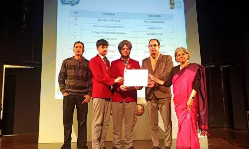 Himachal: नालागढ़ स्कूल को सस्टेनेबिलिटी प्रयासों के लिए सम्मानित किया गया