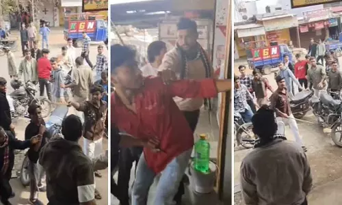 भारत बंद के दौरान दुकान बंद करने से मना करने पर UGC प्रदर्शनकारियों ने दुकानदार को पीटा
