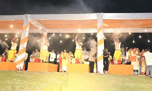 सिरपुर महोत्सव 2026 : महानदी आरती में श्रद्धा, भक्ति और आस्था का अद्भुत संगम