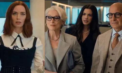 The Devil Wears Prada 2 ट्रेलर: ऐनी हैथवे और एमिली ब्लंट फिर से साथ आईं The Devil Wears Prada 2 ट्रेलर: ऐनी हैथवे और एमिली ब्लंट फिर से साथ आईं