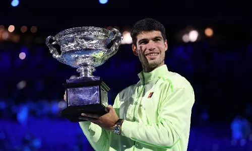 Australian ओपन जीत पर सचिन तेंदुलकर ने अल्काराज़ को दी बधाई Australian ओपन जीत पर सचिन तेंदुलकर ने अल्काराज़ को दी बधाई