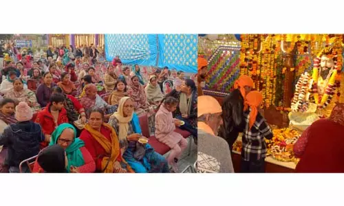 Guru Ravidas का प्रकाश उत्सव मनाया गया Guru Ravidas का प्रकाश उत्सव मनाया गया