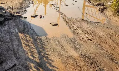 Noorpur के वार्ड नंबर 2 के निवासियों ने सड़क की मरम्मत की मांग की