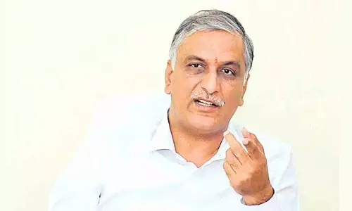 बीआरएस नेता हरीश राव ने SIT प्रमुख सज्जनार की आलोचना की बीआरएस नेता हरीश राव ने SIT प्रमुख सज्जनार की आलोचना की
