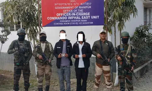 सुरक्षा बलों ने मणिपुर में तलाशी अभियान चलाया, KCP के 2 सक्रिय कार्यकर्ताओं को गिरफ्तार किया गया