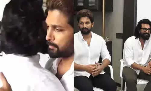 Allu Arjun ने राम चरण को शुभकामनाएं दीं