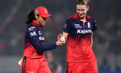 WPL 2026: बेल ने कहा, “मंधाना के सपोर्ट से RCB में मिला बहुत कॉन्फिडेंस” WPL 2026: बेल ने कहा, “मंधाना के सपोर्ट से RCB में मिला बहुत कॉन्फिडेंस”