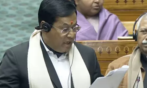 राष्ट्रपति का संबोधन उल्लेखनीय रहा: Union Minister सरबानंदा सोनोवाल ने धन्यवाद प्रस्ताव में यह बात कही राष्ट्रपति का संबोधन उल्लेखनीय रहा: Union Minister सरबानंदा सोनोवाल ने धन्यवाद प्रस्ताव में यह बात कही