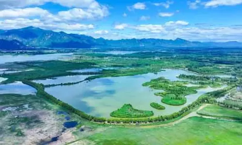 चीन में एशिया का सबसे बड़ा और दुनिया का चौथा सबसे बड़ा आर्द्रभूमि क्षेत्र चीन में एशिया का सबसे बड़ा और दुनिया का चौथा सबसे बड़ा आर्द्रभूमि क्षेत्र