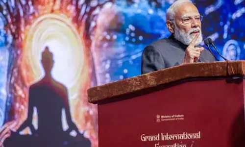 ऐतिहासिक प्रदर्शनी के तहत श्रीलंका पहुंचा भगवान बुद्ध का पवित्र देवनीमोरी अवशेष