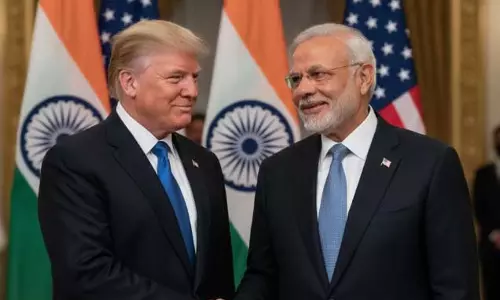 टैरिफ घटाने पर प्रधानमंत्री मोदी ने अमेरिकी राष्ट्रपति ट्रंप का किया धन्यवाद टैरिफ घटाने पर प्रधानमंत्री मोदी ने अमेरिकी राष्ट्रपति ट्रंप का किया धन्यवाद