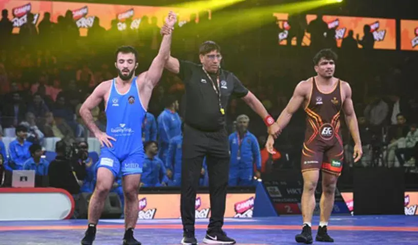 हरियाणा थंडर्स ने रोमांचक फाइनल के बाद PWL 2026 चैंपियन का ताज पहना हरियाणा थंडर्स ने रोमांचक फाइनल के बाद PWL 2026 चैंपियन का ताज पहना