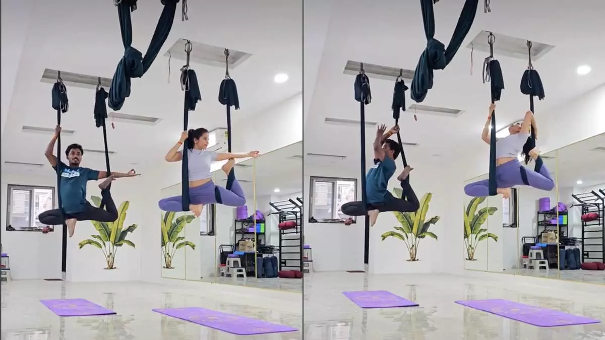 Aerial Yoga in Hyderabad: फायदे और ट्राई करने के लिए 5 बेस्ट स्टूडियो Aerial Yoga in Hyderabad: फायदे और ट्राई करने के लिए 5 बेस्ट स्टूडियो