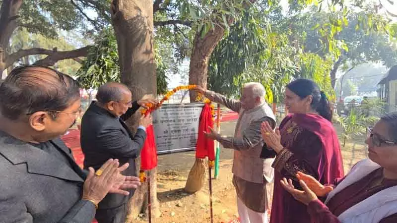 जगाधरी सिविल अस्पताल के परिसर में योग वाटिका का उद्घाटन किया गया जगाधरी सिविल अस्पताल के परिसर में योग वाटिका का उद्घाटन किया गया