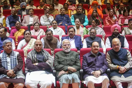 केंद्रीय बजट 2026 पर चर्चा के लिए मंगलवार को NDA संसदीय दल बैठक केंद्रीय बजट 2026 पर चर्चा के लिए मंगलवार को NDA संसदीय दल बैठक