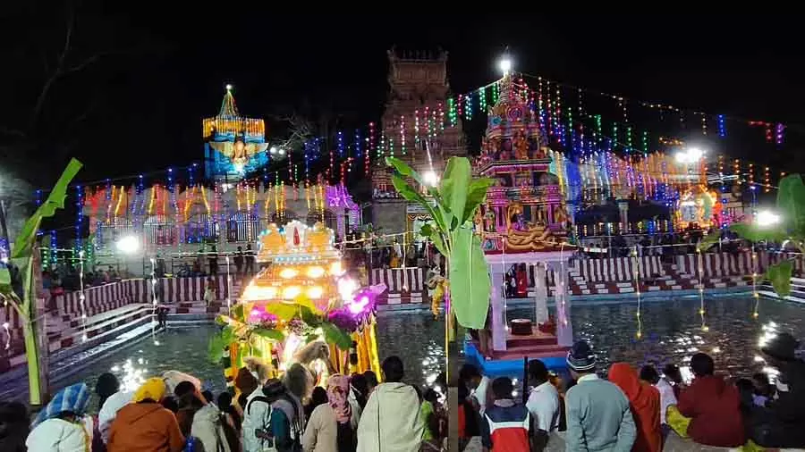 Bethamangala : गोल्डन तिरूपति में ब्रह्मोत्सवम Bethamangala : गोल्डन तिरूपति में ब्रह्मोत्सवम