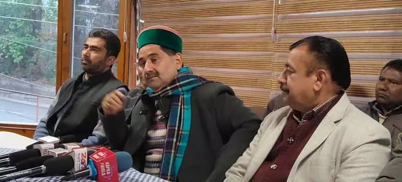 यूनियन बजट, कांग्रेस ने कहा कि Himachal वित्तीय संकट में फंस गया यूनियन बजट, कांग्रेस ने कहा कि Himachal वित्तीय संकट में फंस गया