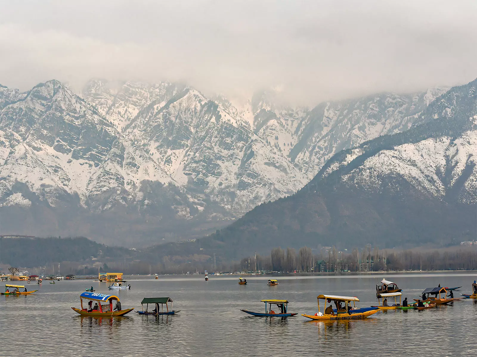 Kashmir में शीत लहर का कहर; डल झील पर पर्यटकों की भारी भीड़ Kashmir में शीत लहर का कहर; डल झील पर पर्यटकों की भारी भीड़
