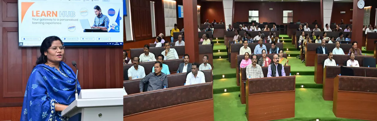 मिशन कर्मयोगी के अंतर्गत मंत्रालय में दो दिवसीय प्रशिक्षण मिशन कर्मयोगी के अंतर्गत मंत्रालय में दो दिवसीय प्रशिक्षण
