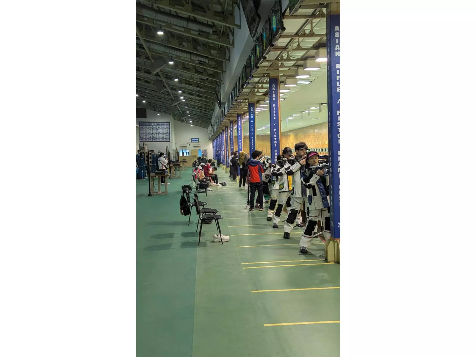 Delhi में एशियाई राइफल/पिस्तौल चैंपियनशिप की शुरुआत Delhi में एशियाई राइफल/पिस्तौल चैंपियनशिप की शुरुआत
