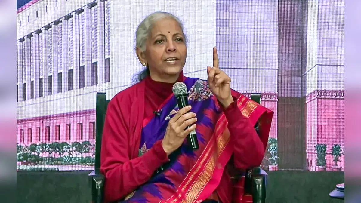 वित्त मंत्री निर्मला सीतारमण ने भारत-अमेरिका व्यापार समझौते का स्वागत किया वित्त मंत्री निर्मला सीतारमण ने भारत-अमेरिका व्यापार समझौते का स्वागत किया
