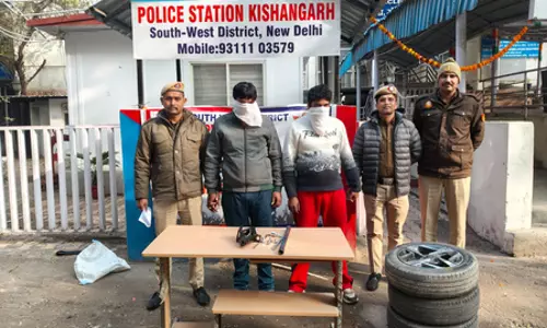 पुलिस ने चोरी के तीन मामले को सुलझाया, दो शातिर चोर गिरफ्तार