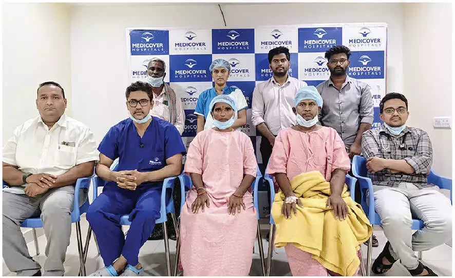 Andhra: कुरनूल मेडिकवर में दुर्लभ किडनी ट्रांसप्लांट सफल रहा
